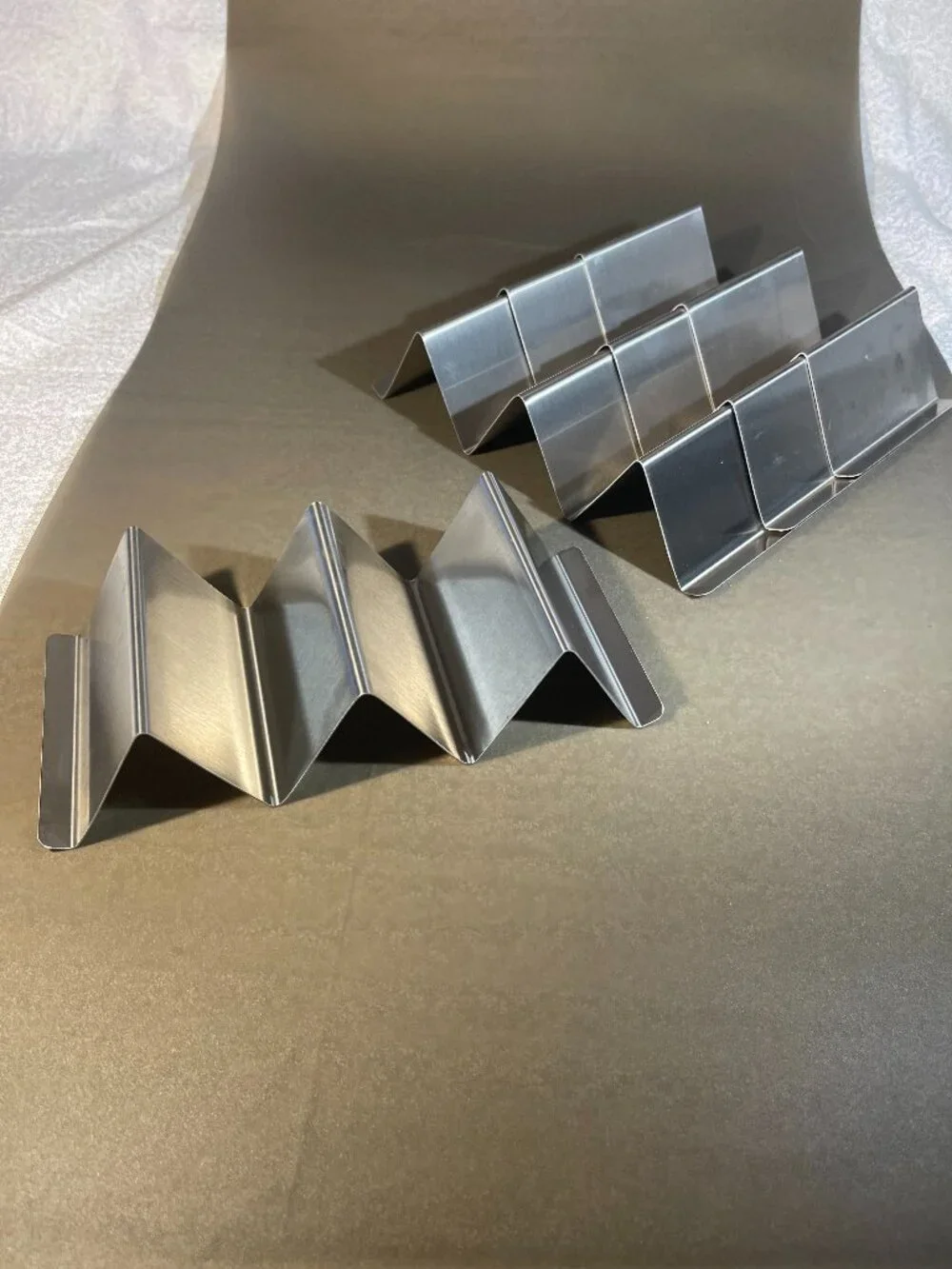 Semko Taco Holder 4 Pack - Stainless Steel Taco Holders (861)